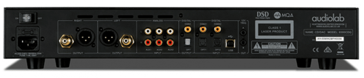 Audiolab 8300 A — vue 3