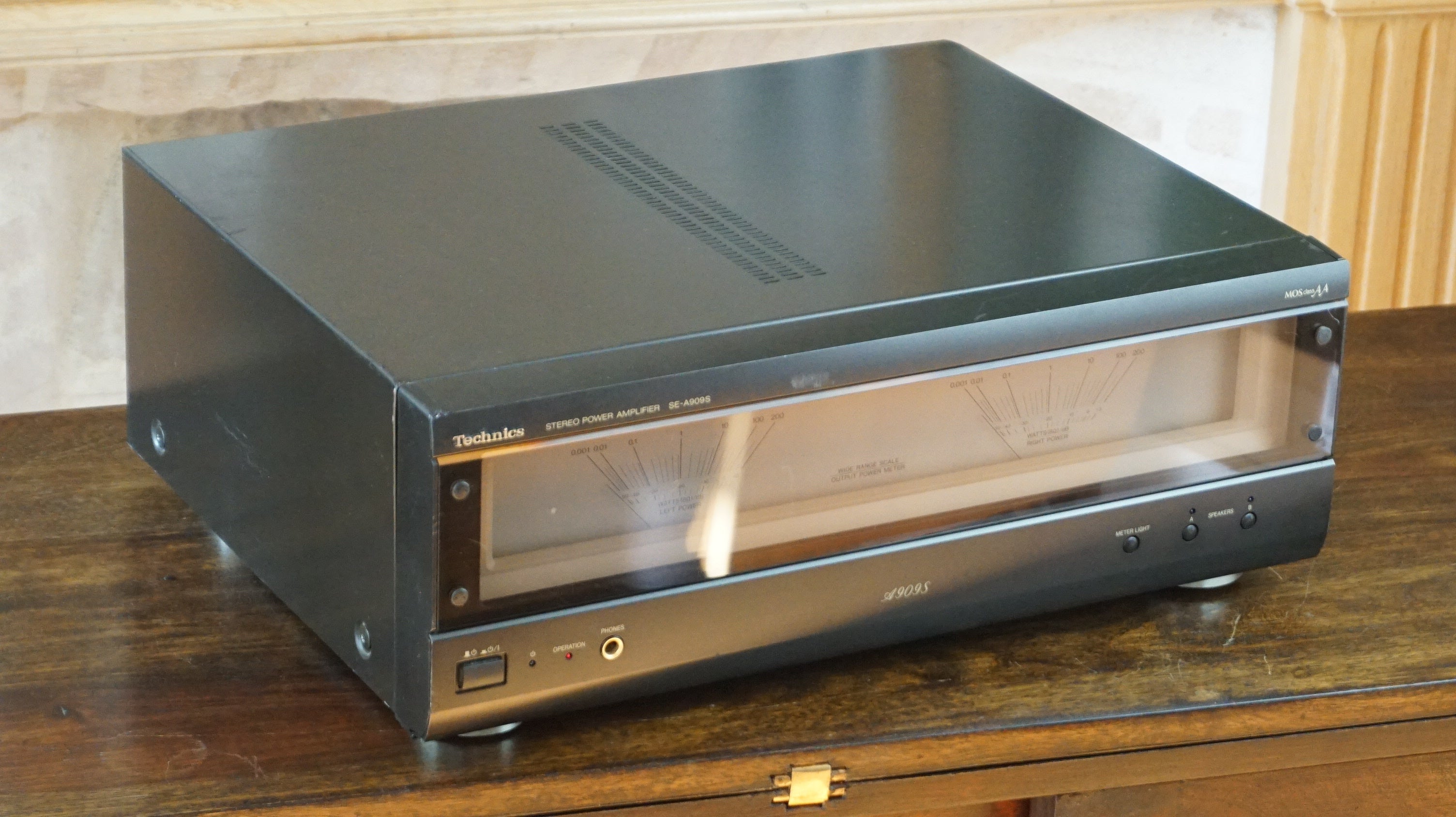 Technics Stereo Power Amplifier SE-A909S — vue 2