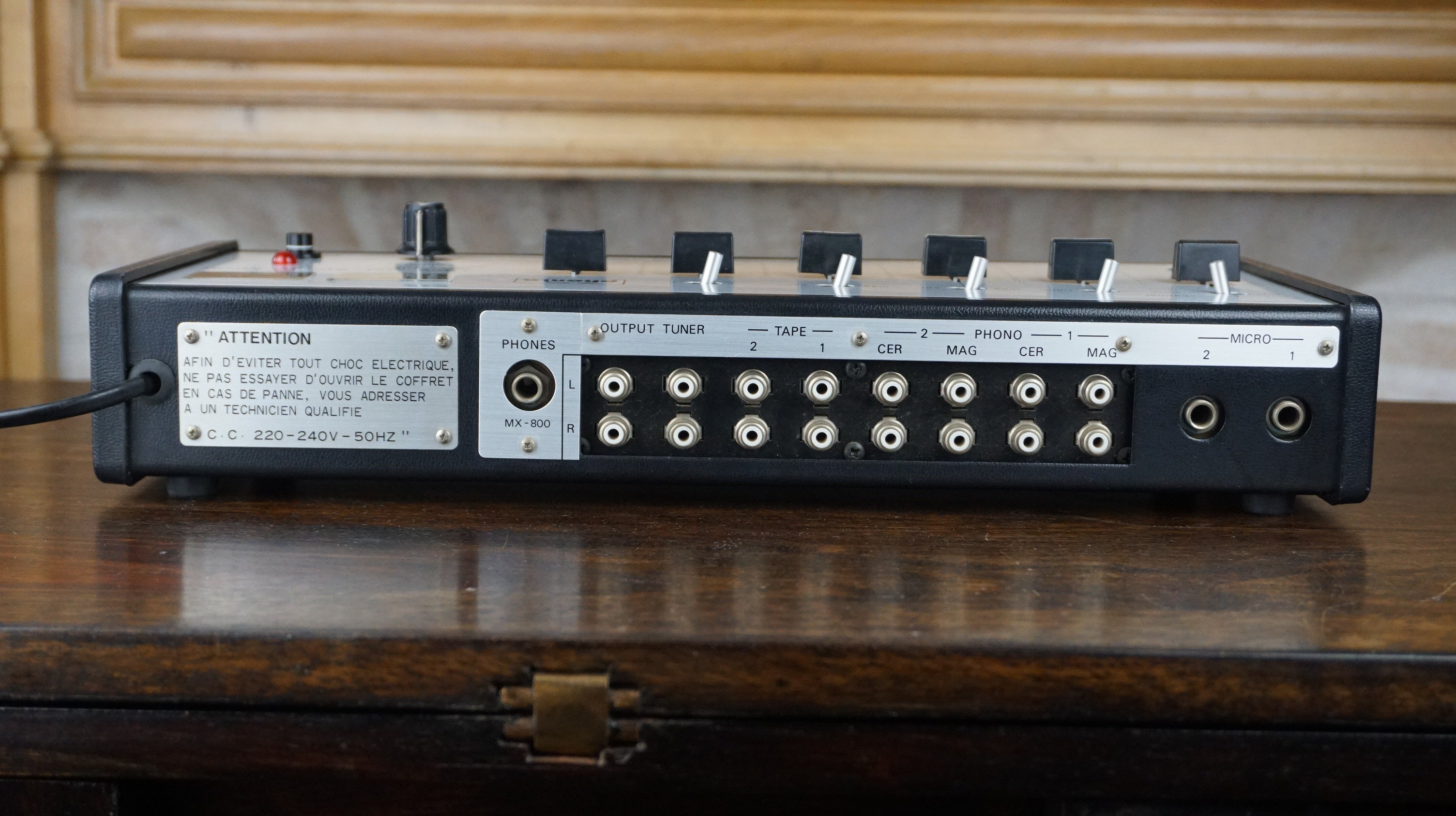 Phonia MX-800 — vue 3