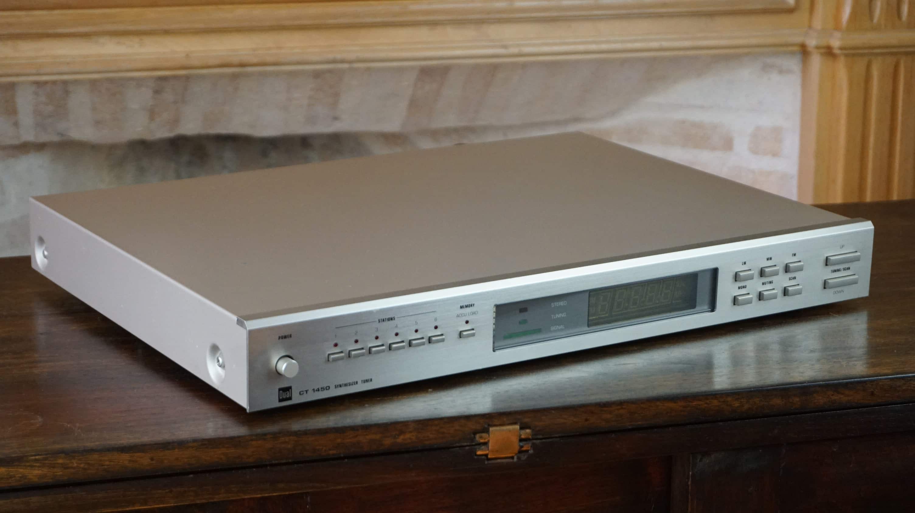 Dual CT 1450 Synthesizer tuner — vue 1