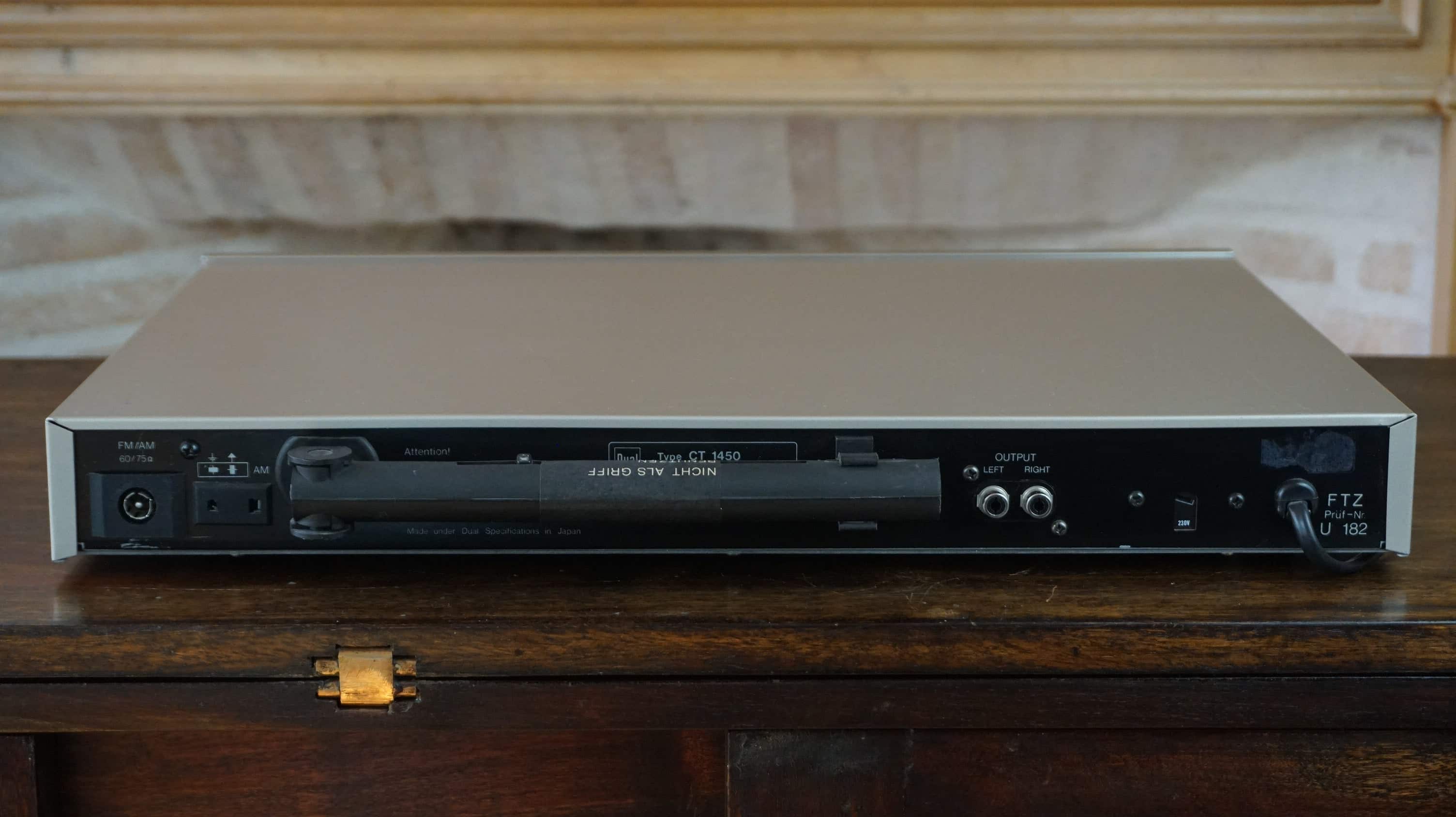 Dual CT 1450 Synthesizer tuner — vue 2