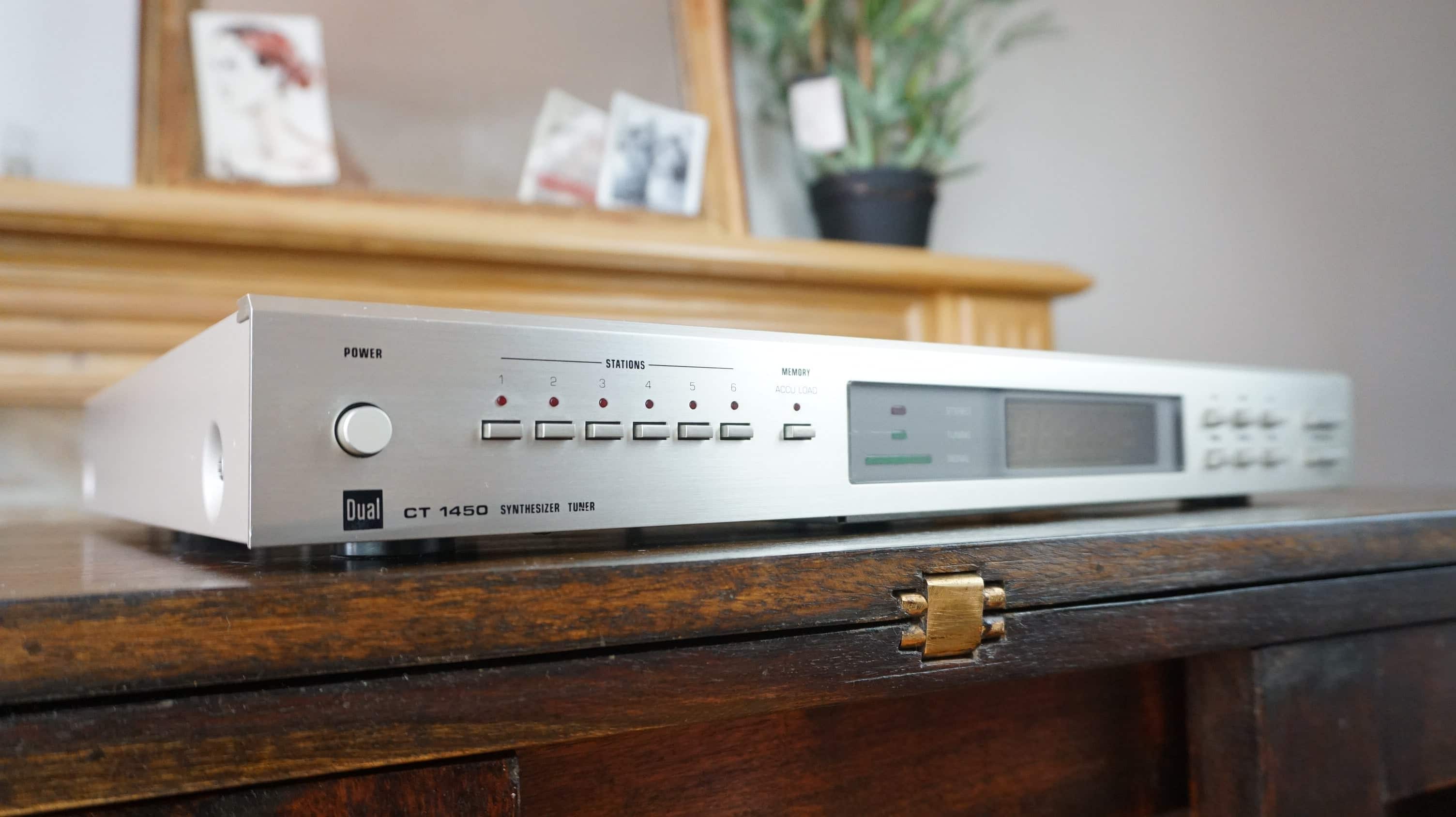 Dual CT 1450 Synthesizer tuner — vue 3