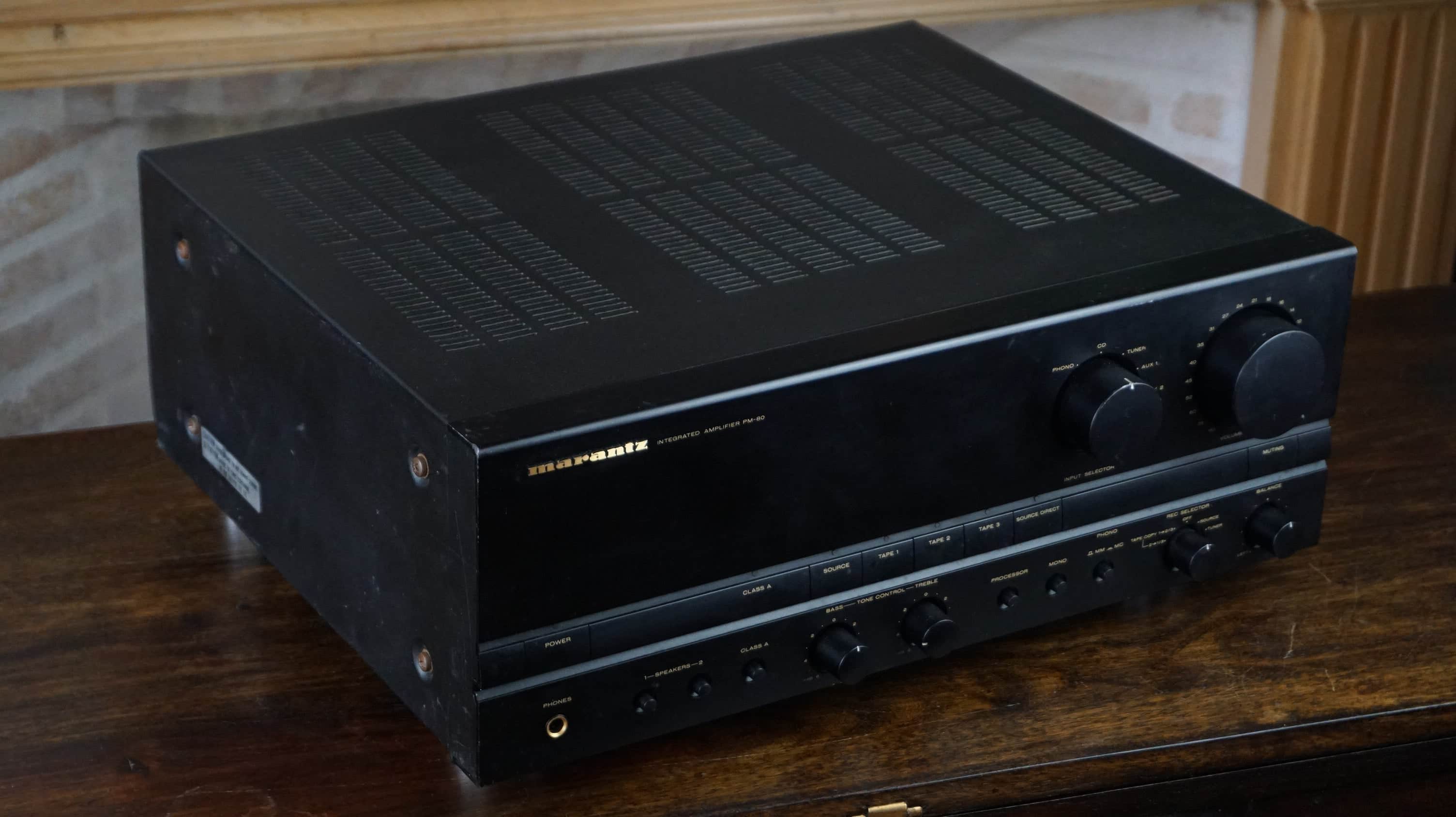 Marantz PM 80 — vue 1