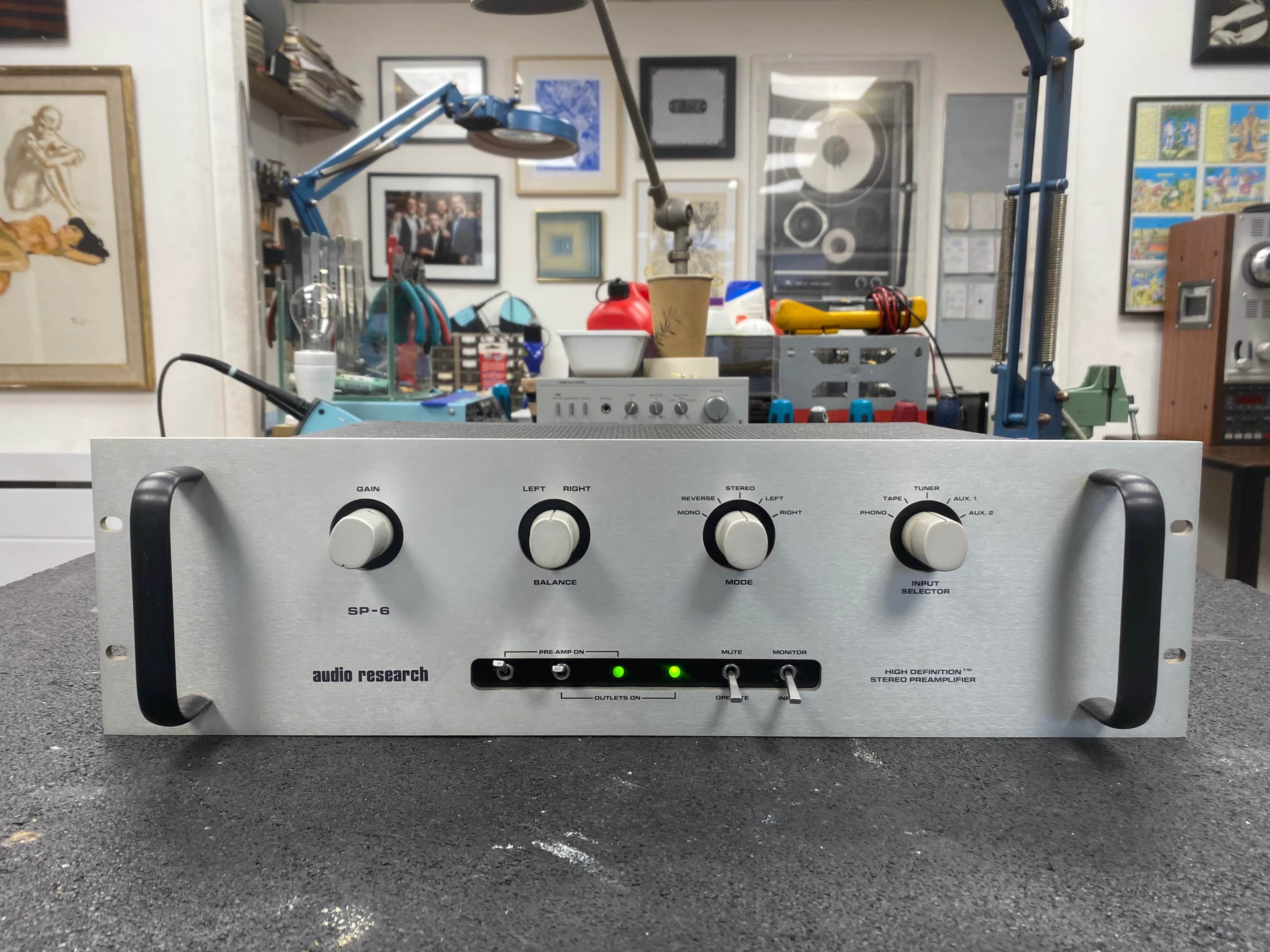 Audio Research SP-6B — vue 1