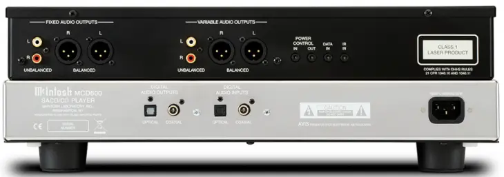 McIntosh MCD 600 — vue 2