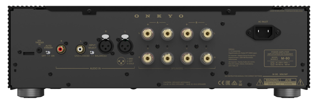 Onkyo M-80 — vue 4