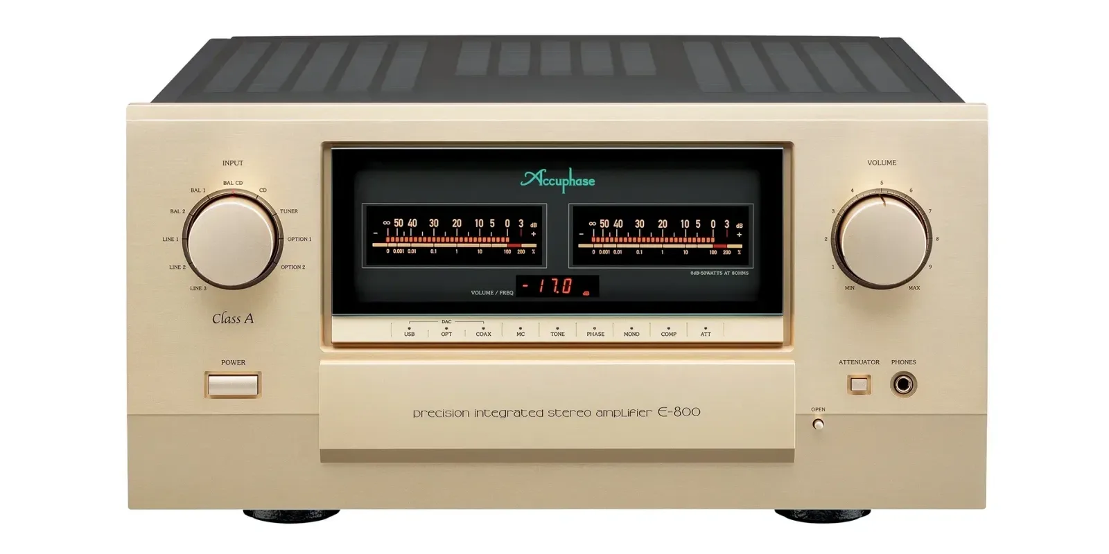 Accuphase Accuphase E-800 - Ampli intégré Pure Classe A - Parfait état — vue 1