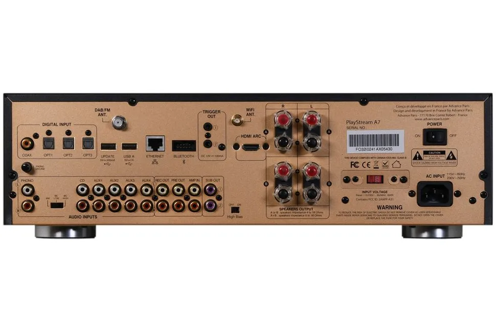 PlayStream A7, vue 2