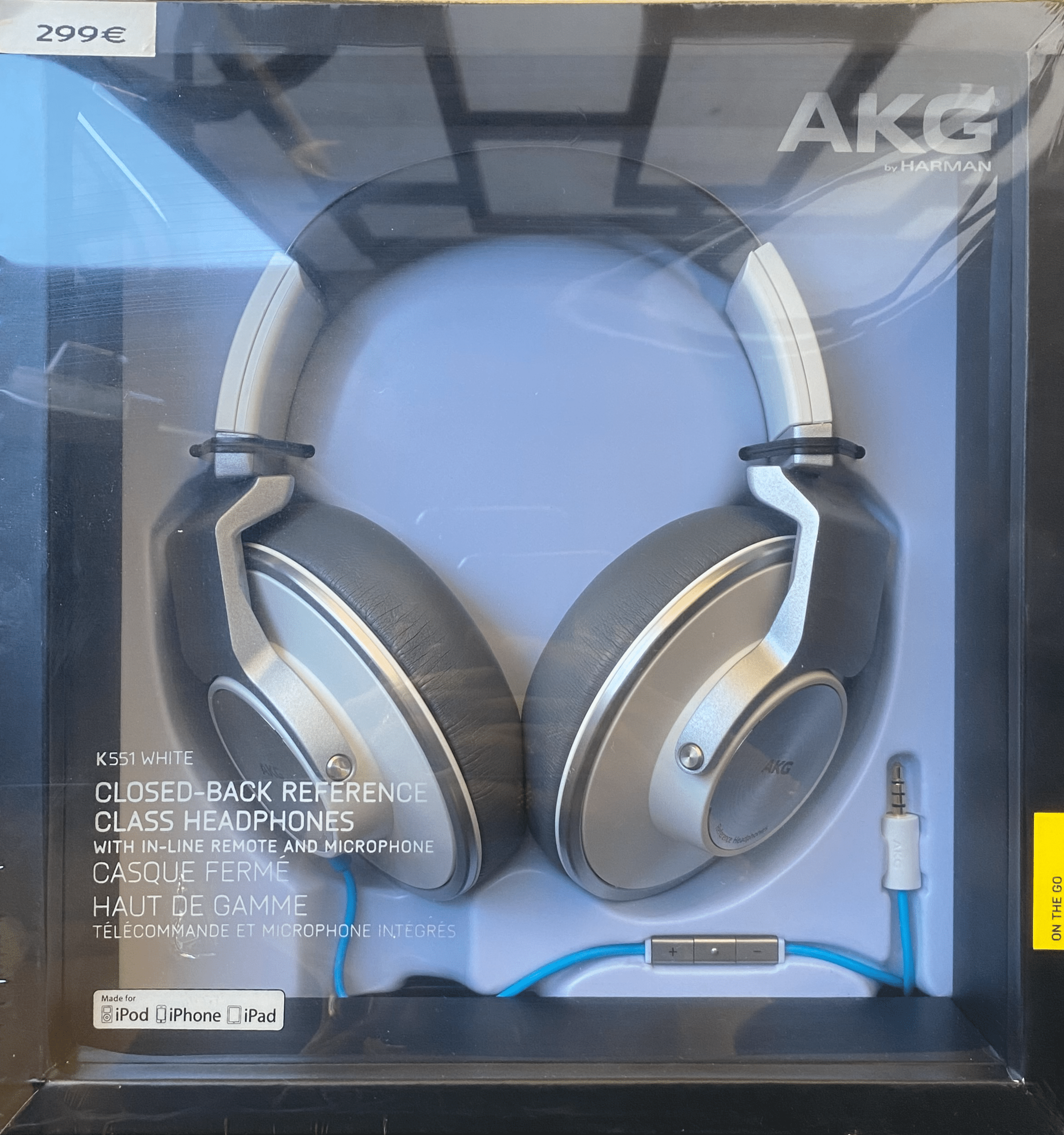 AKG K551 White — vue 1