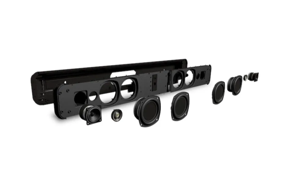 Pulse Soundbar+, vue 3