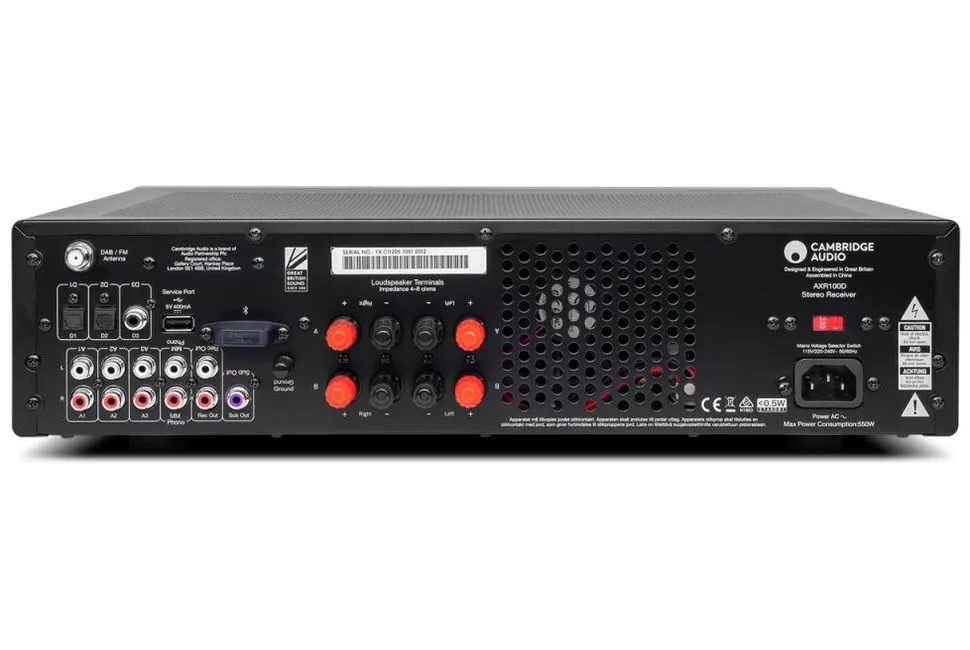 AX-R100D, vue 3