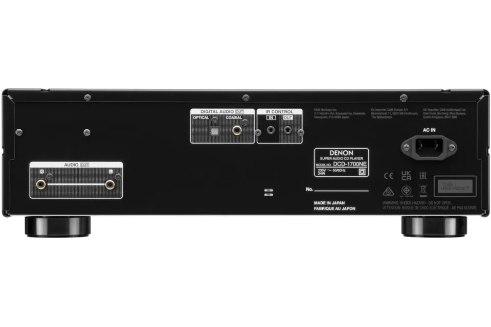 DCD-1700NE, vue 2