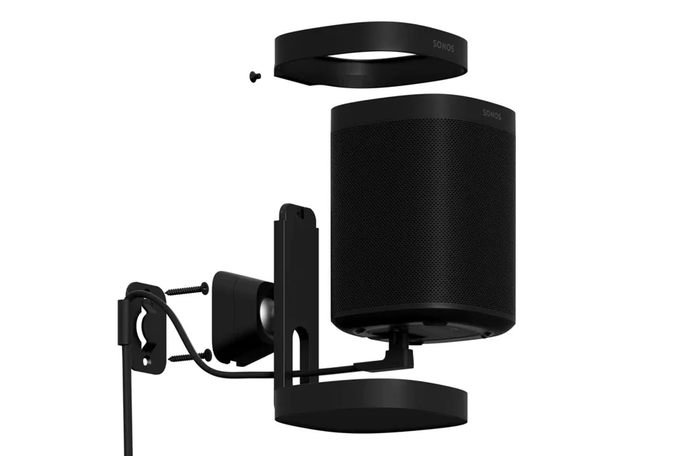 Fixation murale Sonos One / One SL / Play 1, vue 1