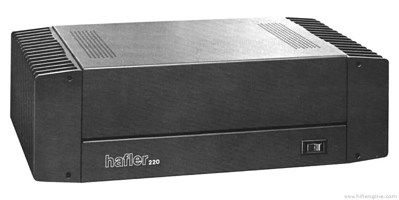 Hafler D220, vue 1