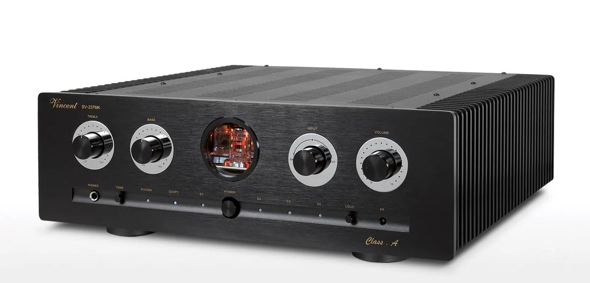 Vincent SV-237 MK II Ampli Intégré Stéréo Hybride — vue 3