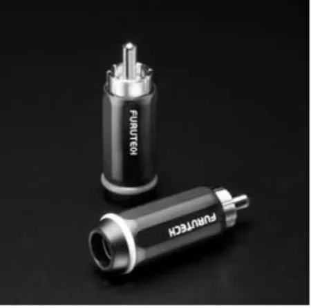 Furutech FP 126 (R) Connecteurs fiches RCA Rhodium — vue 1