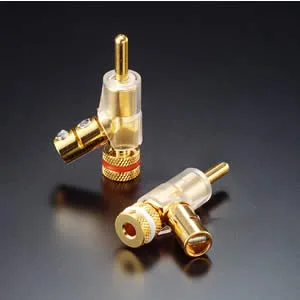 Furutech FP 202 (G) Fiches bananes BFA coudées Gold — vue 1