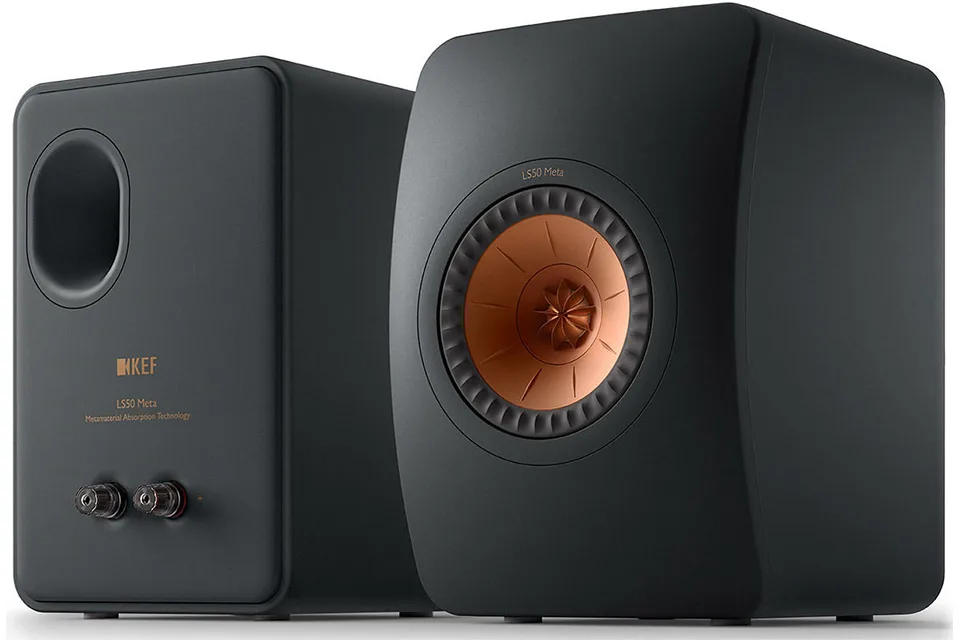 Kef LS50 Meta Enceintes bibliothèque 2 voies bass-reflex Uni-Q — vue 1