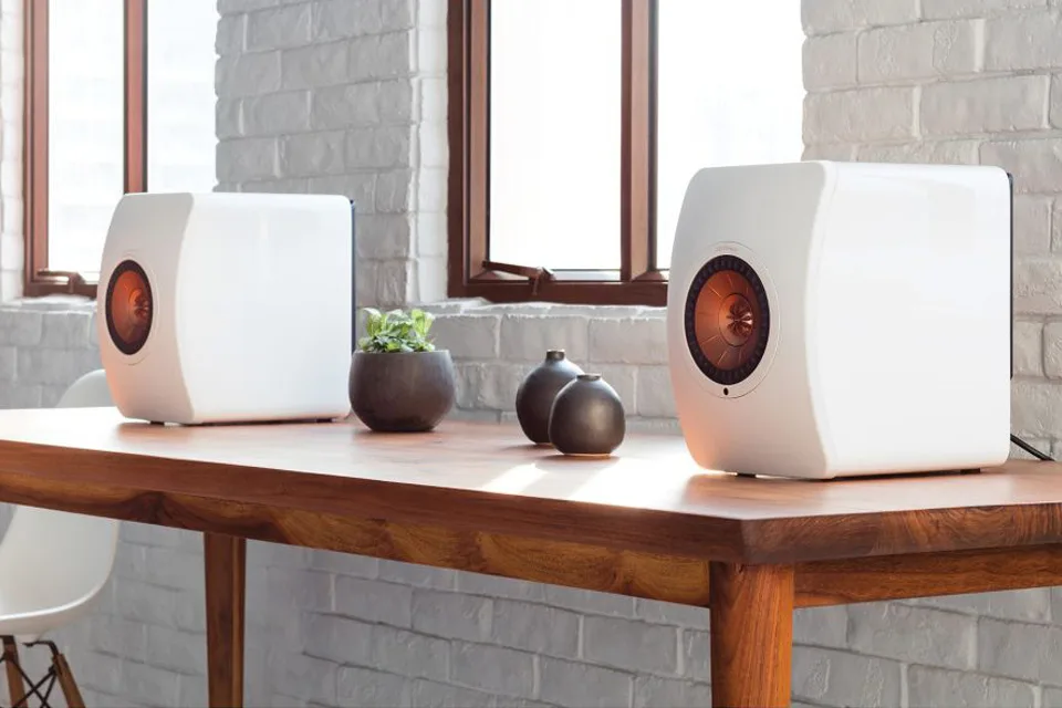 Kef LS50 Meta Enceintes bibliothèque 2 voies bass-reflex Uni-Q — vue 3