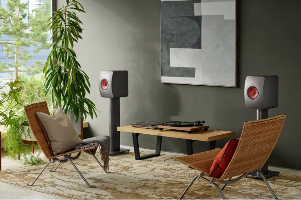 Kef LS50 Meta Enceintes bibliothèque 2 voies bass-reflex Uni-Q — vue 4