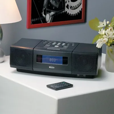 Mini chaine radio et Réveil MicroSystem CD — vue 1
