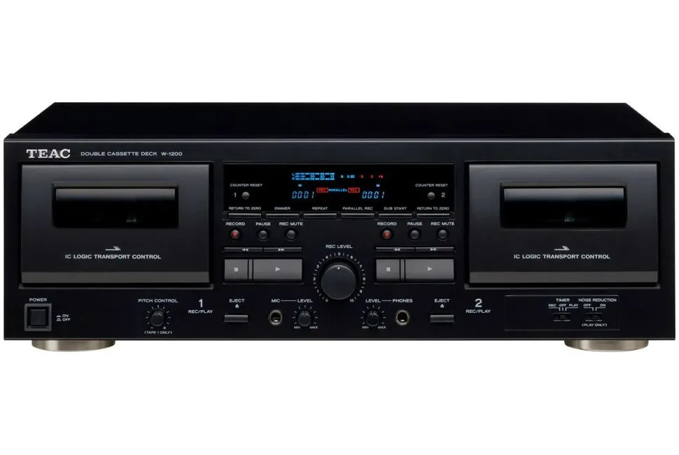 Teac W-1200 Lecteur cassette — vue 1