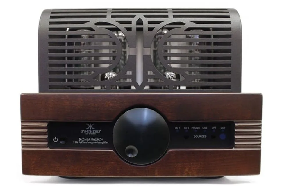 Synthesis ROMA 96DC+  Amplificateur intégré stéréo à tubes Class A — vue 3