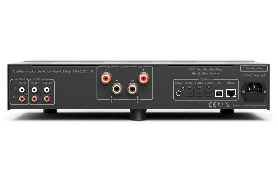 Hegel H95 Amplificateur intégré stéréo — vue 2