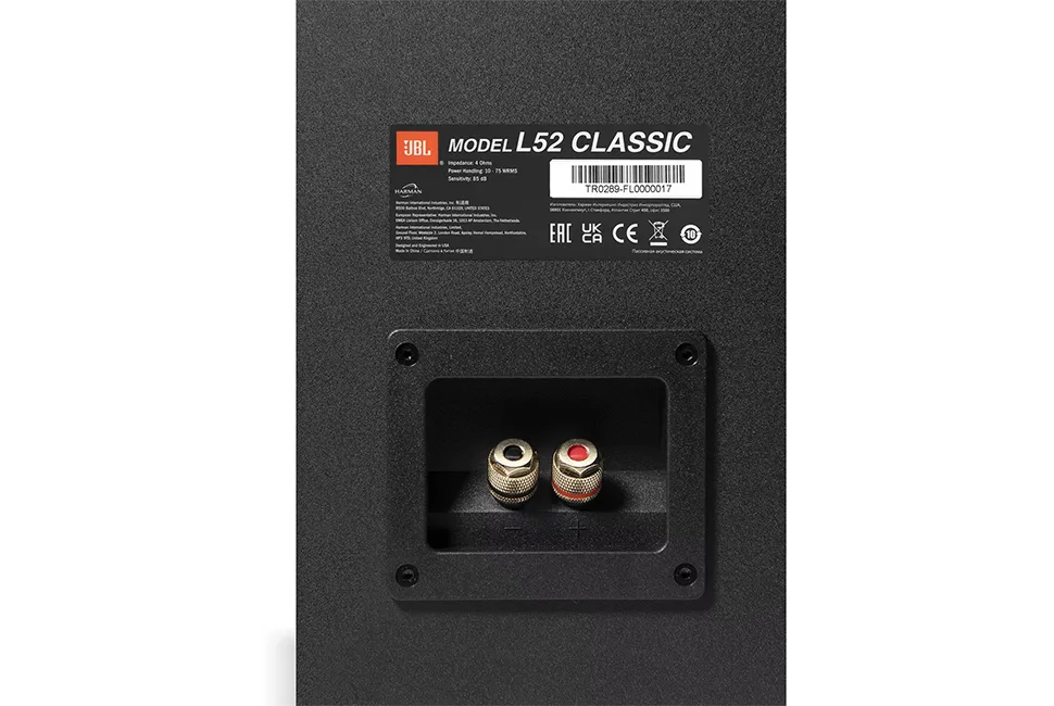 JBL L52 Classic Enceintes bibliothèque deux voies Bass-Reflex ( Orange ) — vue 2