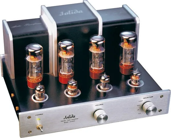 Amplificateur intégré stéréo à tubes Jolida JD 202 BRC — vue 1