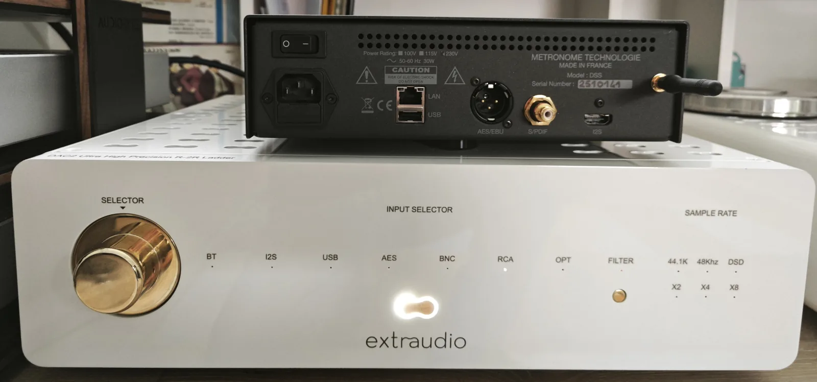 Métronome DSS 2 Lecteur Réseau Streamer, vue 4