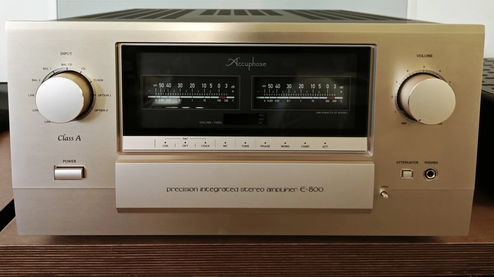 Accuphase Accuphase E-800 - Ampli intégré Pure Classe A - Parfait état — vue 3