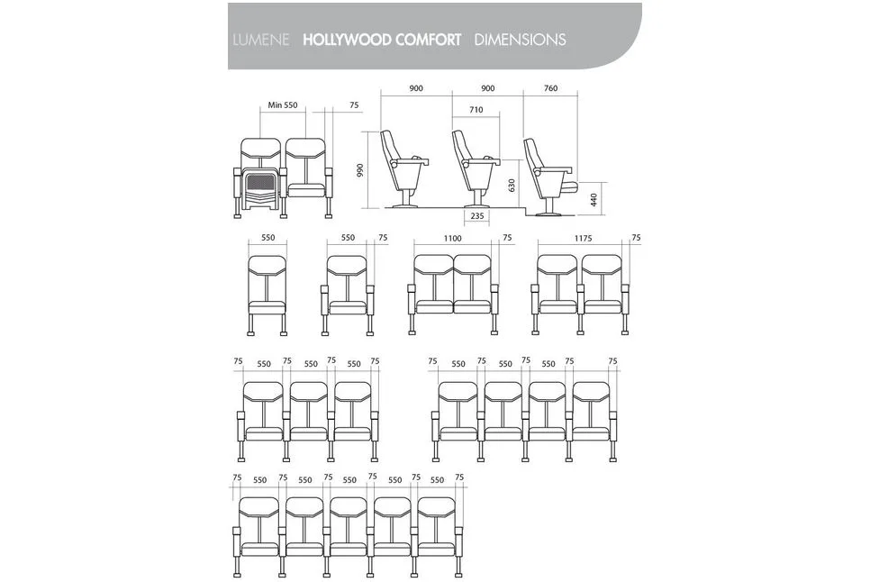 Hollywood Confort V2, vue 3