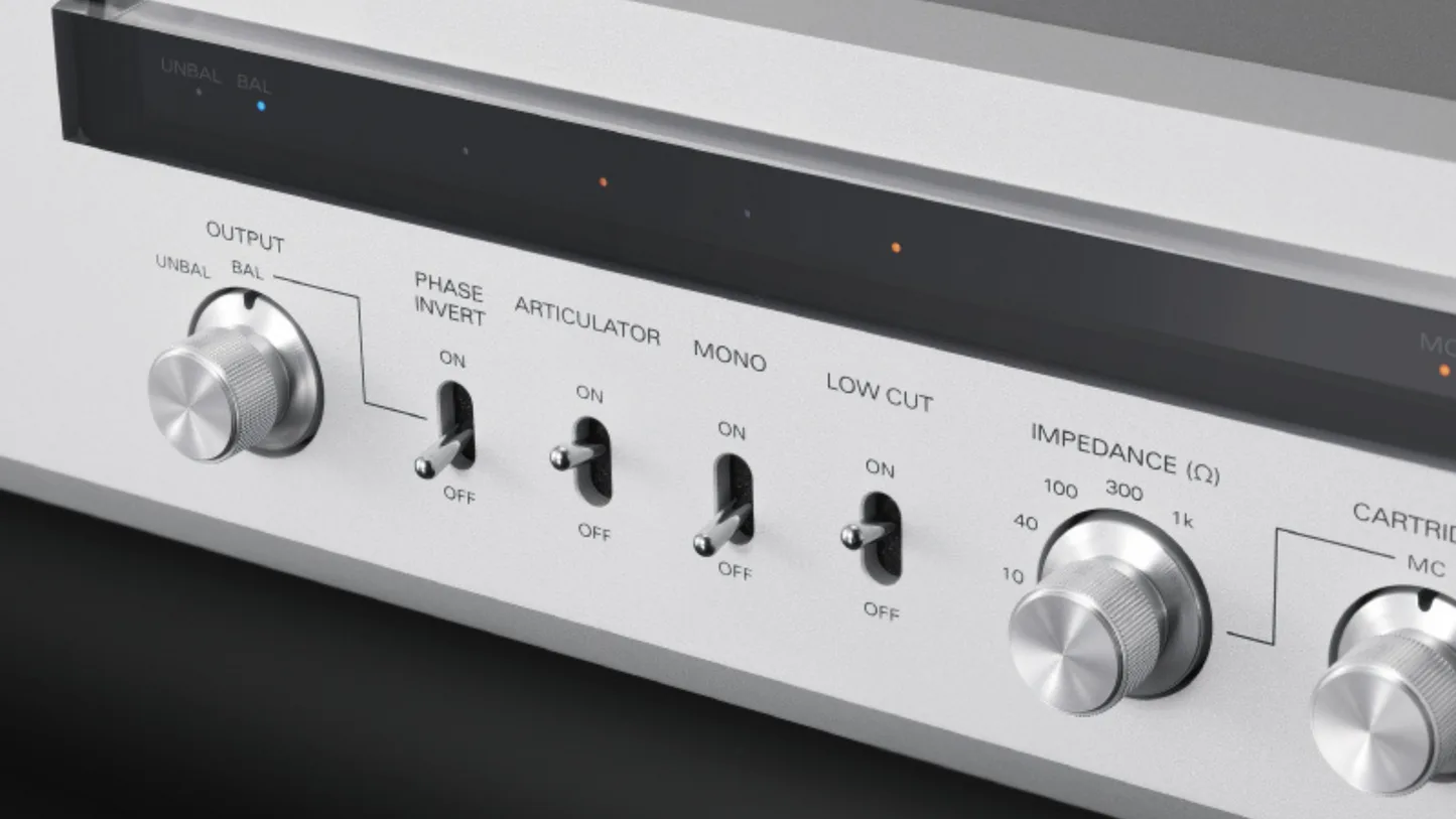 Luxman E-07, vue 2