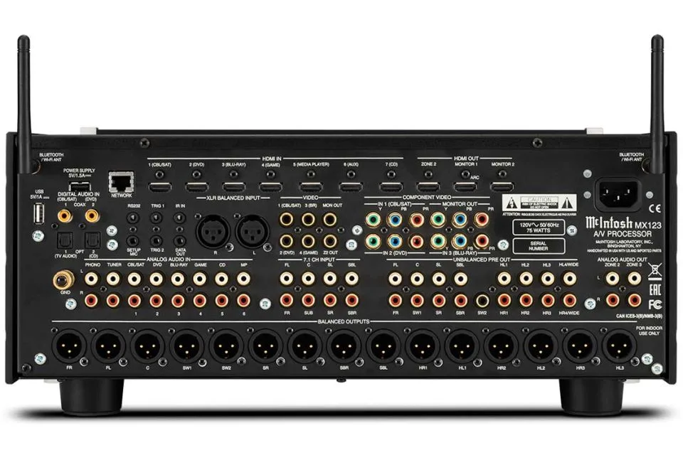 MX123, vue 2