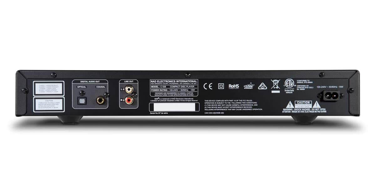 NAD C538 — vue 2