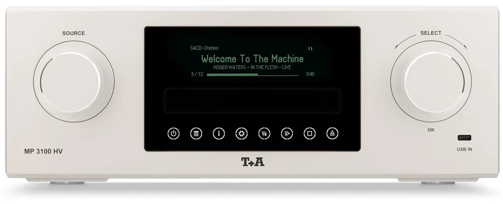 MP 3100 HV, vue 1