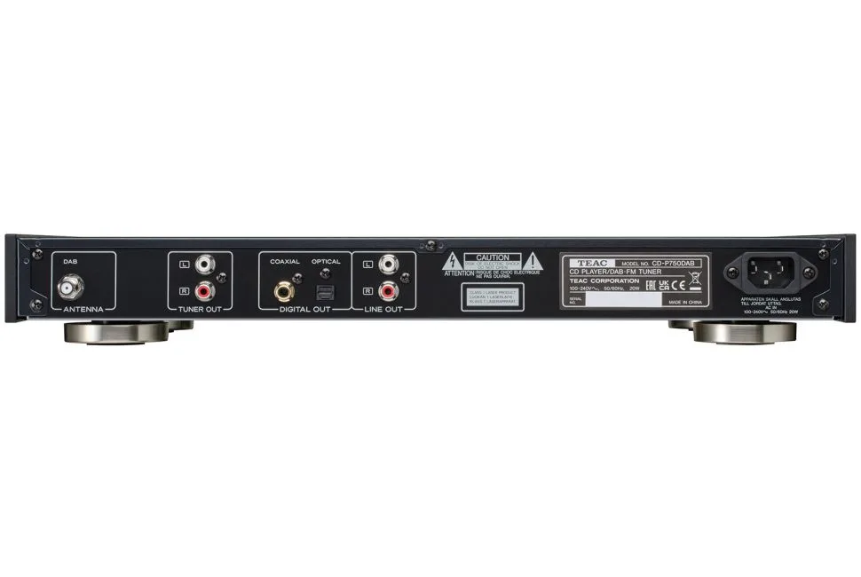 CD-P750DAB, vue 2