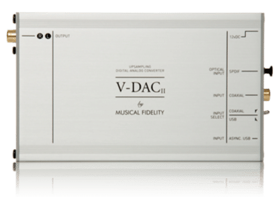 Musical Fidelity DAC V-DAC II — vue 1