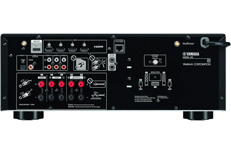 RX-V4A, vue 2